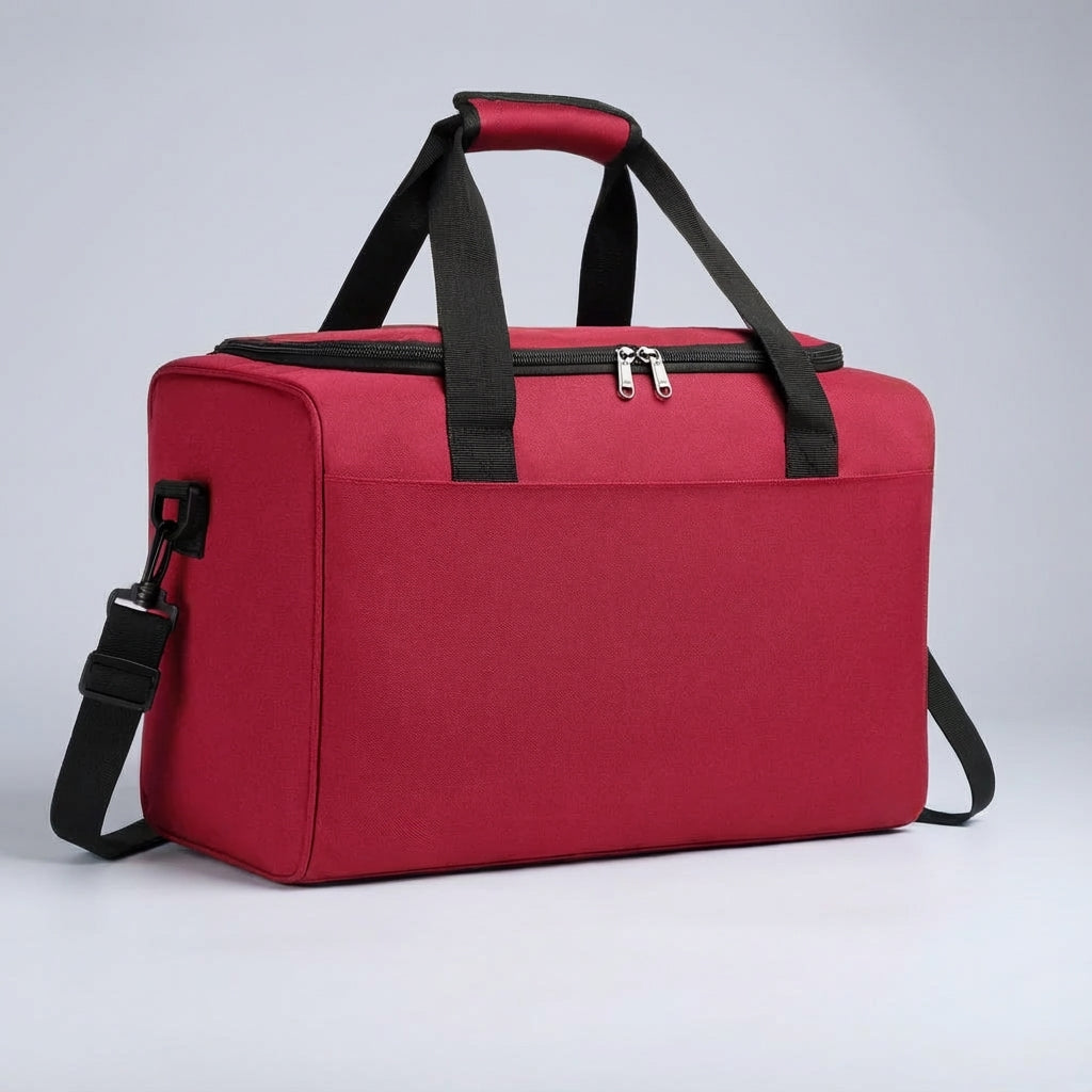 Compacte handbagage weekendtas met comfortabele draagopties, ideaal voor frequent reizen en comfort.
