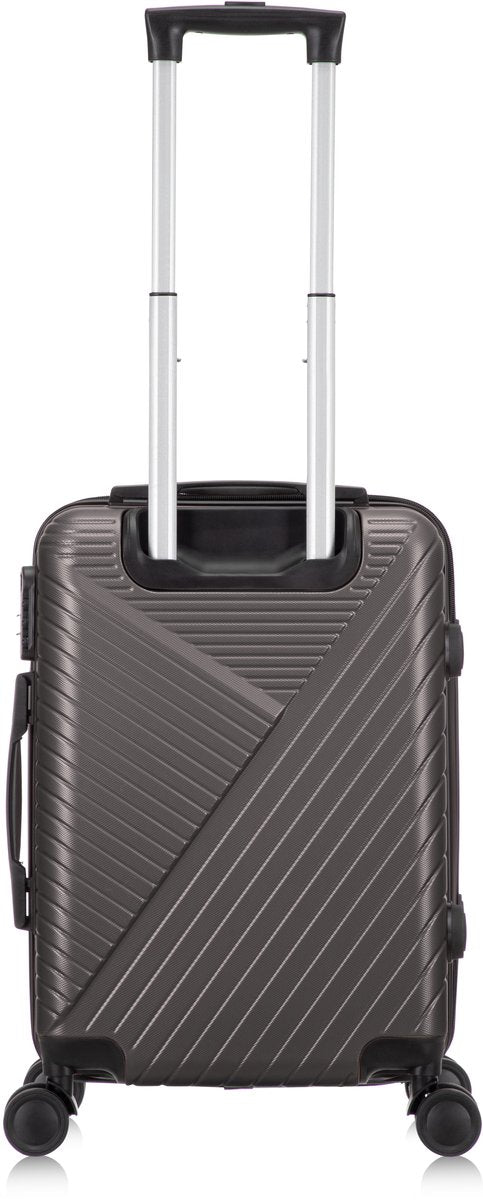 Duurzame handbagagekoffer Valencia, lichtgewicht design, essentieel voor comfortabel reizen.