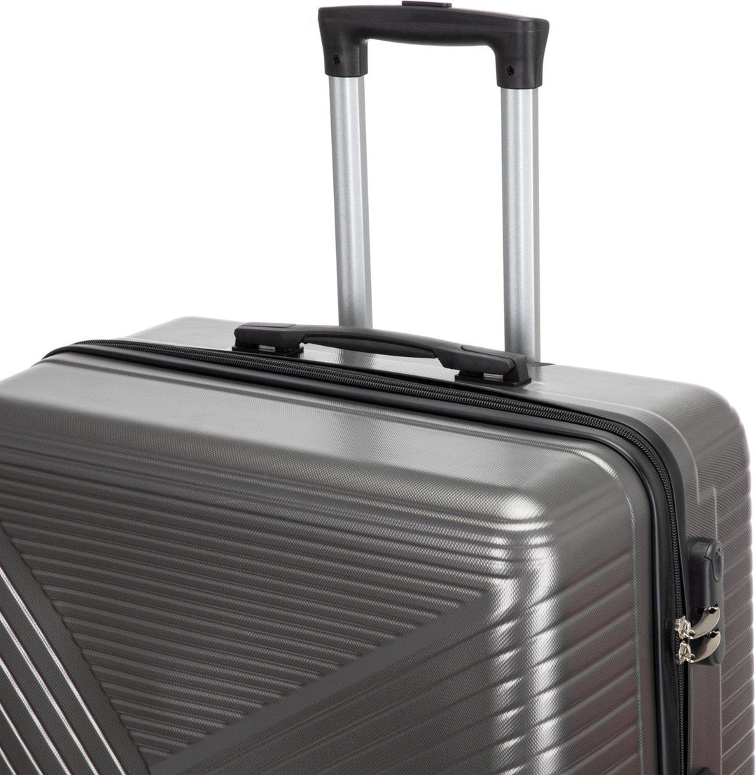 Moderne handbagagekoffer Valencia, lichtgewicht en compact, ideaal voor vliegreizen.