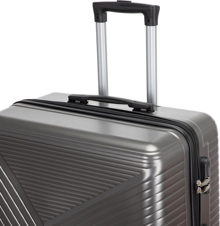 Moderne handbagagekoffer Valencia, lichtgewicht en compact, ideaal voor vliegreizen.