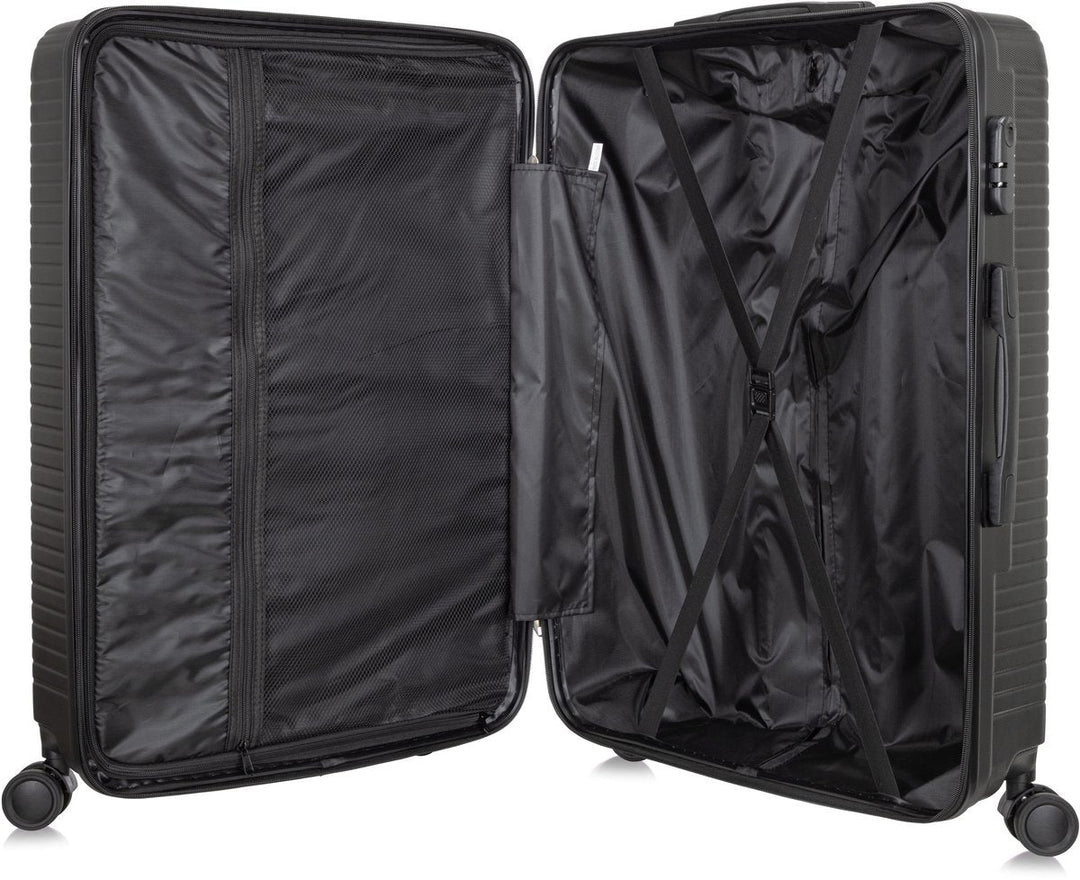 Handbagagekoffer Valencia, lichtgewicht met 360° wielen, eenvoudig te manoeuvreren.