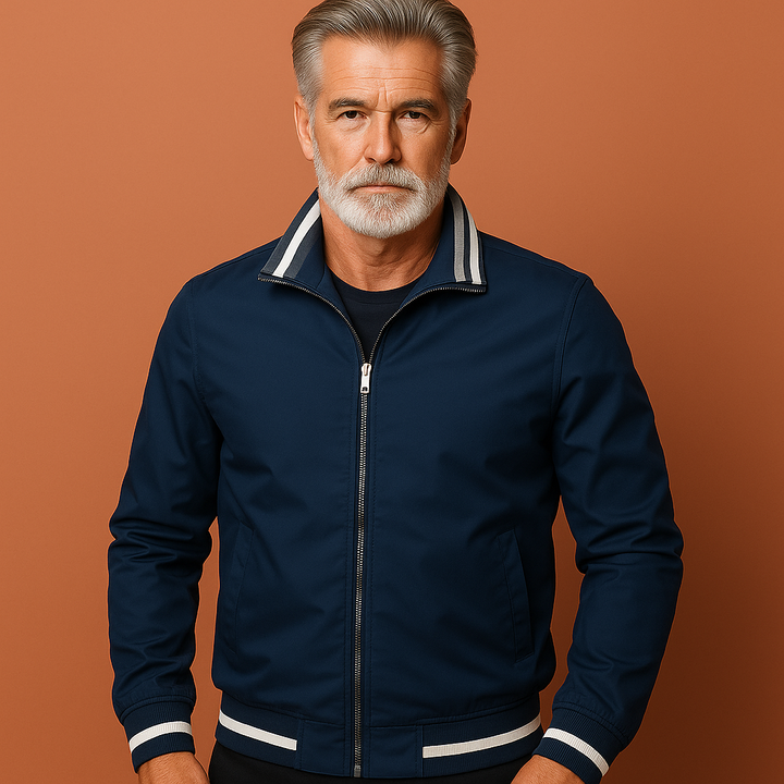 Veelzijdige lichtgewicht overgangsjas voor heren, casual en sportief, ademend voor mannen.