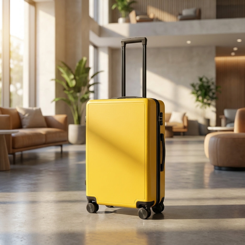 Lichtgewicht unisex trolleykoffer cabineformaat van Cabinova. Ideaal voor handbagage en compact reizen.