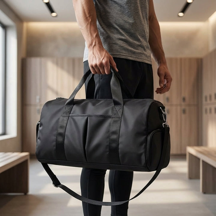 Lichtgewicht unisex weekendtas, waterdicht en duurzaam, ideaal voor reizen en sport. Perfect als handbagage.