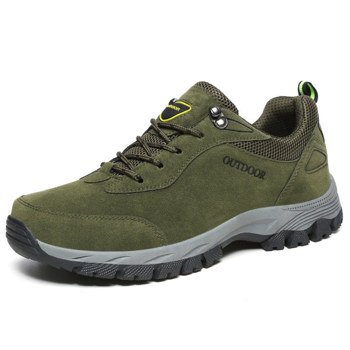 "Lichtgewicht waterdichte herenschoenen met antislipzool en duurzaam ontwerp, ideaal voor wandeltochten en trekking."