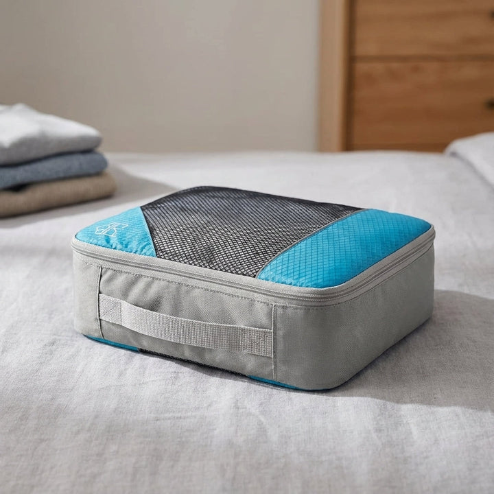 LiteCube reis packing cubes set, meerdere maten, ideaal voor kofferorganisatie en slim inpakken.