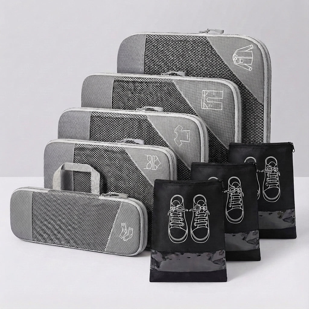 Scheid schone en vuile was met LiteCube packing cubes; ideaal voor overzichtelijke kleding opbergers in je koffer.