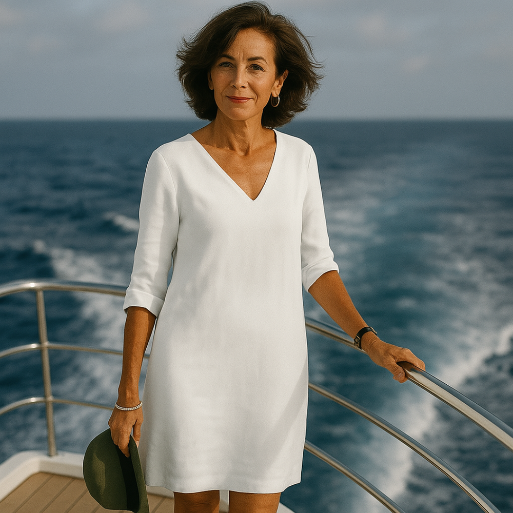 "Lova jurk zomerstijl; elegant design, zachte stof, veelzijdig, ideaal voor elke gelegenheid; in meerdere kleuren."
