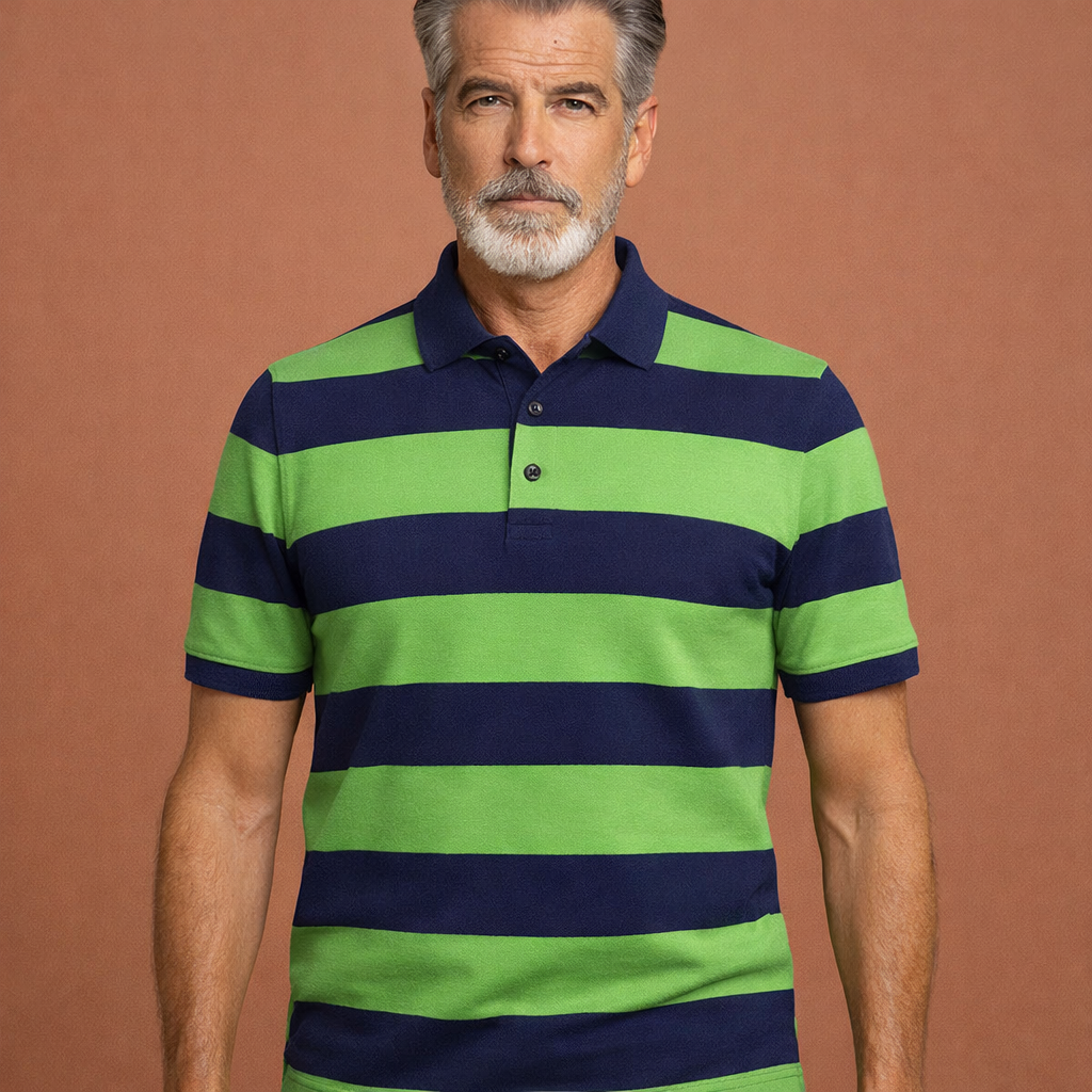 Groene heren zomerbroek met losse pasvorm, perfect voor een casual look. Lichtgewicht, ademend en comfortabel.