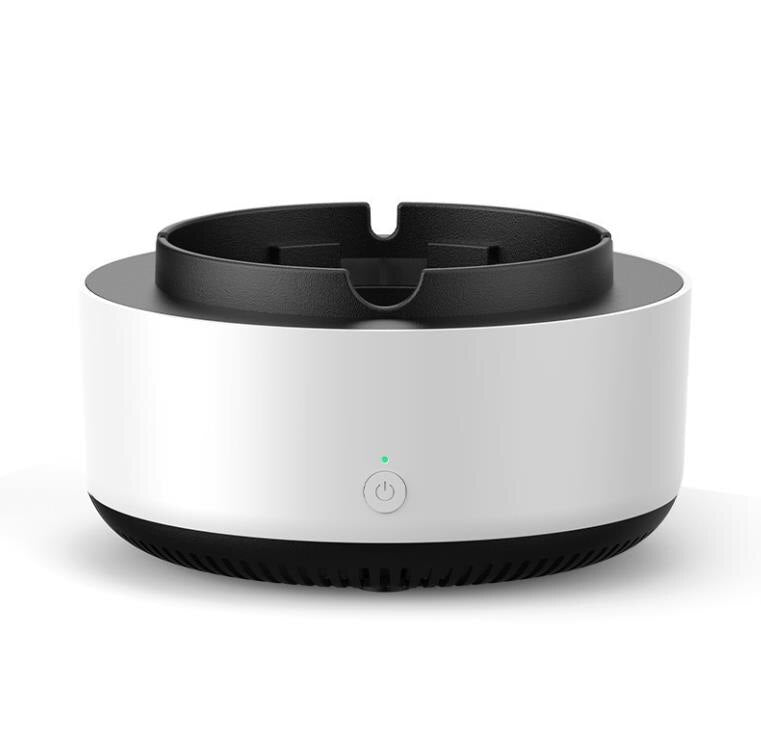 Ontspannen in een rookvrije omgeving dankzij deze innovatieve asbak met luchtzuivering en rookverwijdering.