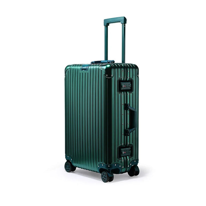 Moderne hardshell reiskoffer van aluminium-magnesium. Betrouwbare partner voor elke reis.