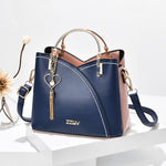 Marineblauw/roze