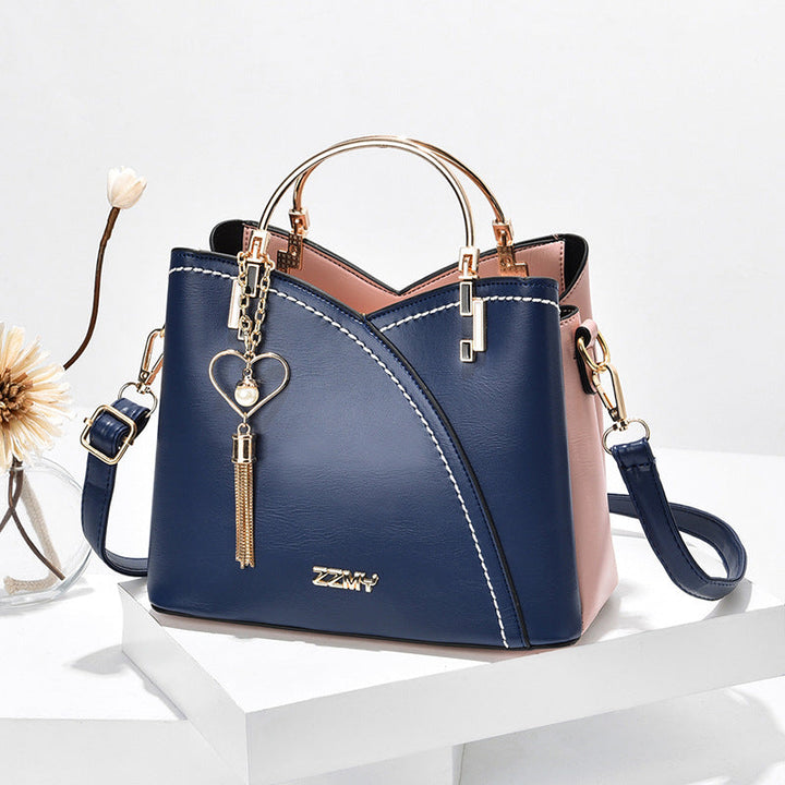 Stijlvolle dames handtas & schoudertas van luxe PU leer. Veelzijdig draagbaar accessoire, ideaal voor vrouwen.