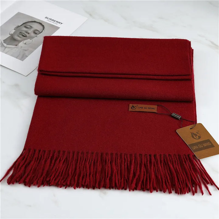 Luxe dames kasjmier sjaal, heerlijk warm en zacht, perfect winteraccessoire.