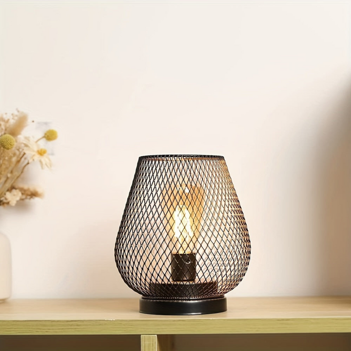 Draagbare LED lantaarn, draadloos en modern. Ideaal als gezellige sfeerverlichting en stijlvolle decoratie binnen/buiten.