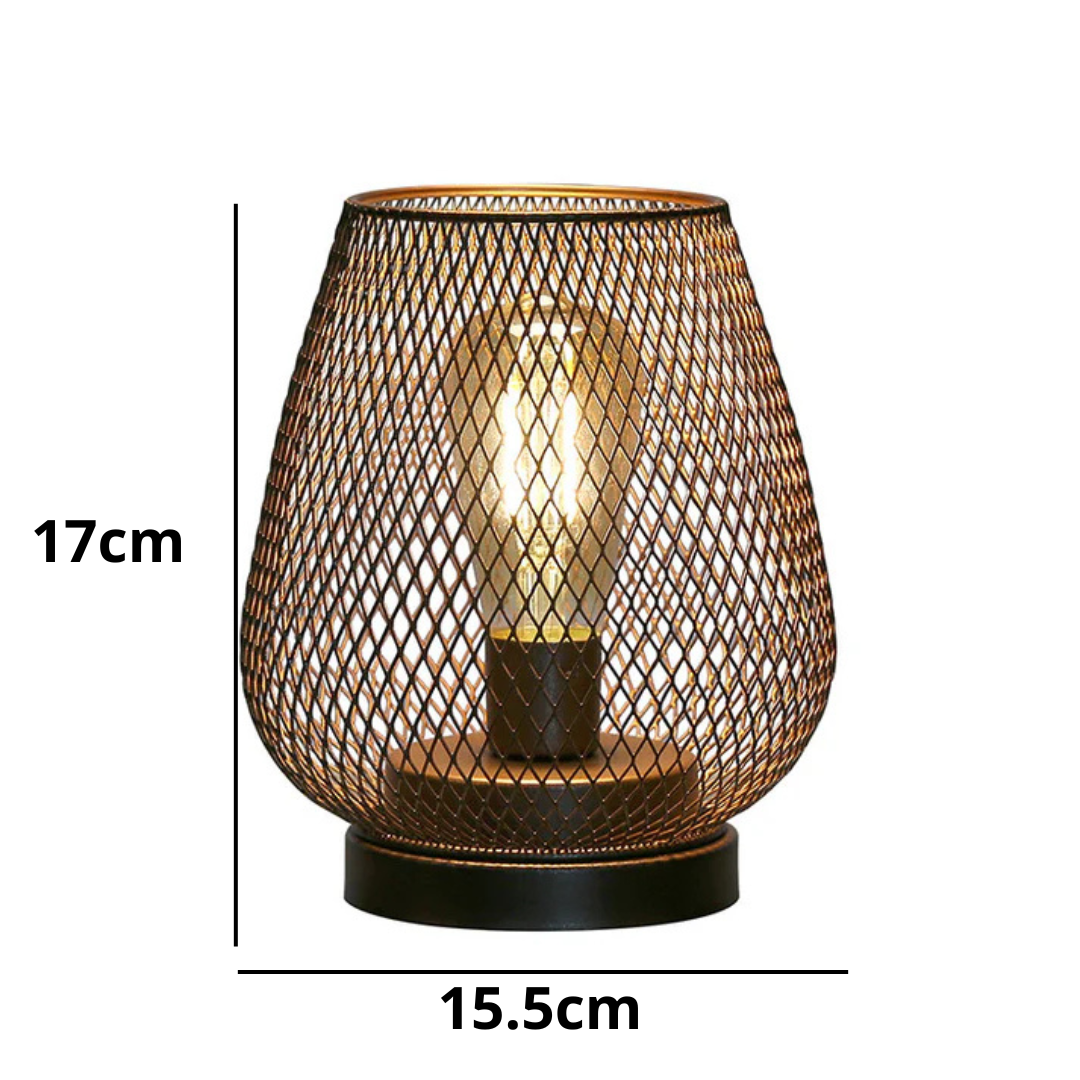 Moderne draadloze LED lantaarn, multifunctionele tafellamp. Luxe sfeerverlichting voor zowel binnen als buiten.