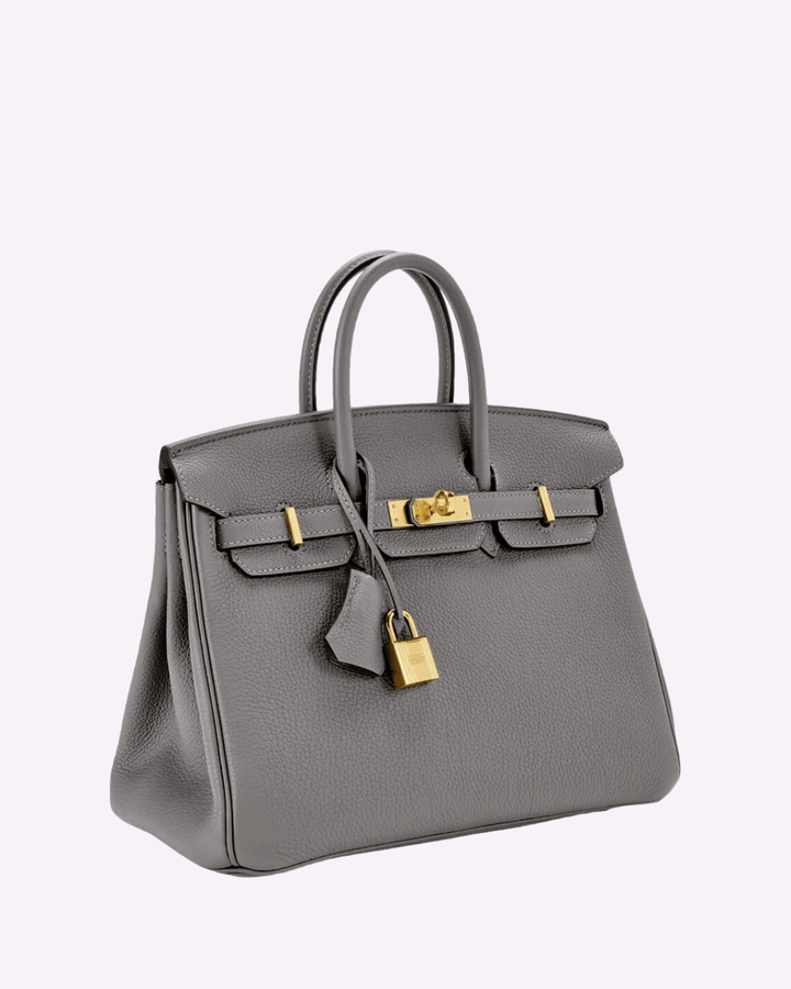 "Luxe leren handtas, elegante vrouwen tas van hoogwaardig leer met ruime interieurs en chique uitstraling, veelzijdig ontwerp