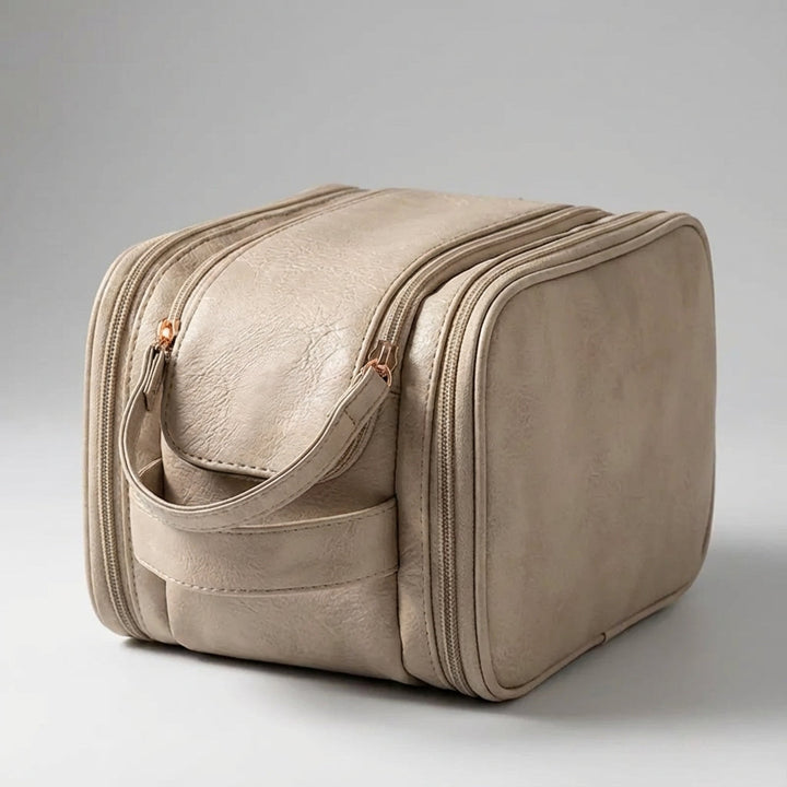Chique dames reistas en cosmetica tas, perfecte beauty organizer voor al je make-up en toiletartikelen.