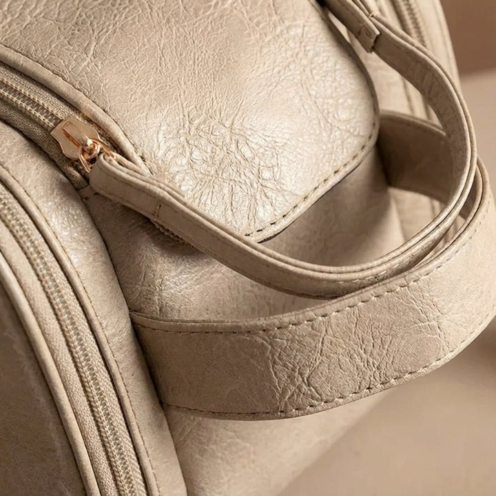 Waterdichte luxe toilettas dames, multifunctionele beauty organizer en make-up tas voor reizen.