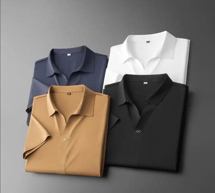 "Luxe tweedelige herenset, katoen-linnen, stijlvolle look, ademend en comfortabel, witte kleur, geschikt voor elke gelegenhei