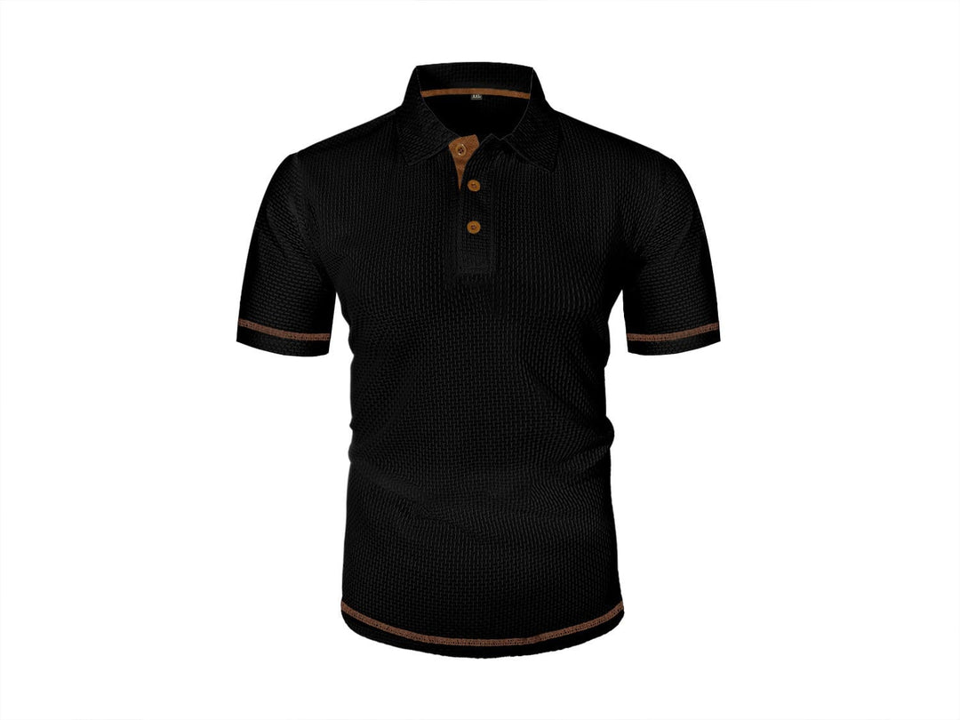 Stijlvolle herenpolo met ademende stof, perfect voor een casual en nette uitstraling.