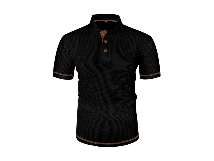 Stijlvolle herenpolo met ademende stof, perfect voor een casual en nette uitstraling.