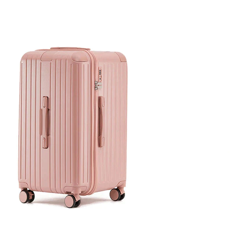 Robuuste Milano Voyager harde koffer, bestand tegen stoten, met veilige ritssluiting en TSA slot.
