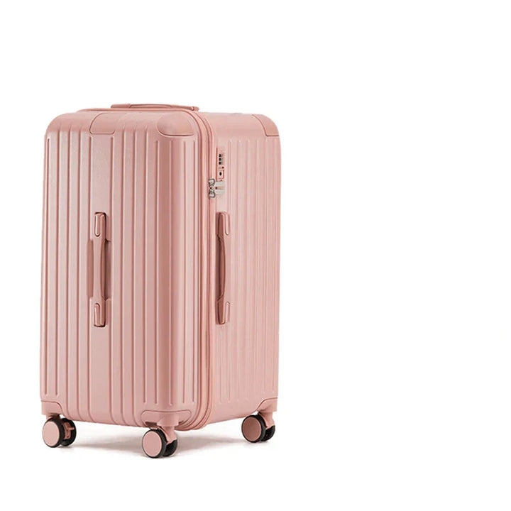 Robuuste Milano Voyager harde koffer, bestand tegen stoten, met veilige ritssluiting en TSA slot.