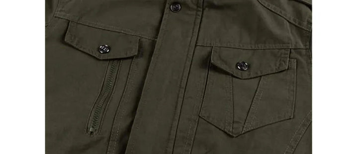Comfortabel en warm militair heren bomberjack, de ideale winterjas voor casual draagcomfort en outdoor gebruik.