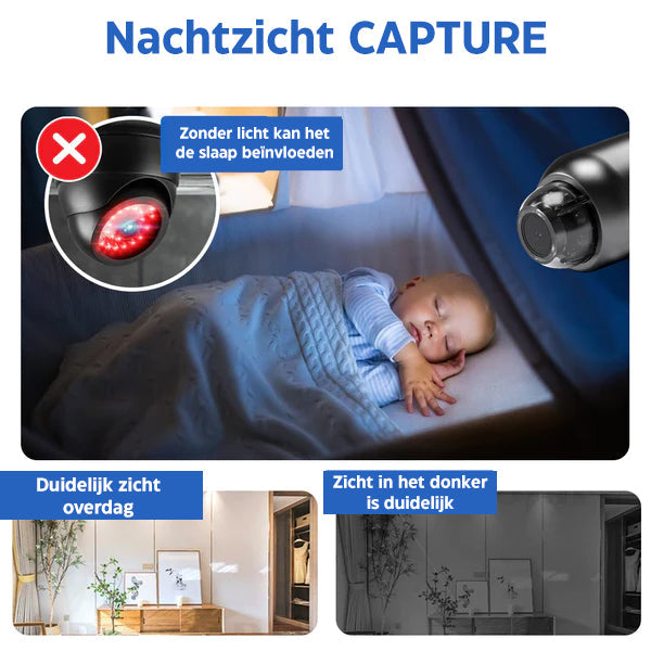Mini Full HD wifi camera voor onopvallende bewaking. Perfecte, draadloze beveiligingscamera voor elk huis.