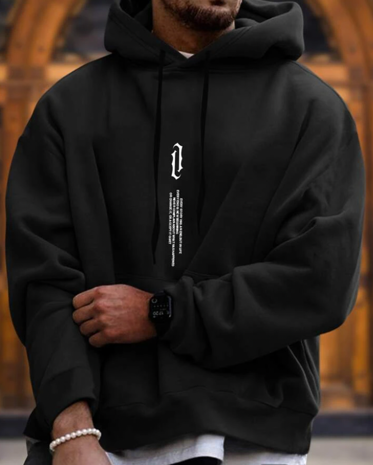 Modieuze heren hoodie, ultra comfortabel, ideaal voor casual vrijetijdskleding. Stijlvolle capuchontrui.