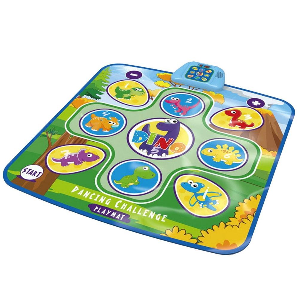 "Muzikale LED dansmat voor kinderen met anti-slip design, educatieve elementen en kleurrijke verlichting voor binnen en buite