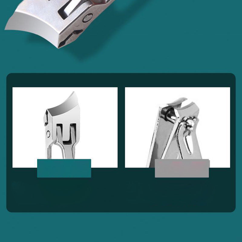Ergonomische nagelknipper voor senioren. Makkelijk dikke teennagels knippen, roestvrij staal voor duurzaamheid.