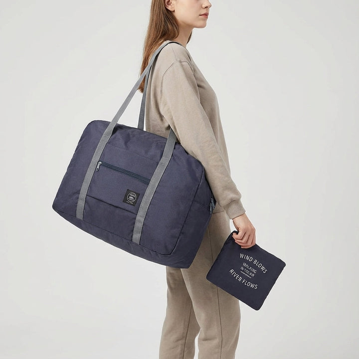 Compacte FoldLite reistas, opvouwbaar en lichtgewicht. Ideaal als persoonlijke tas of extra bagage.