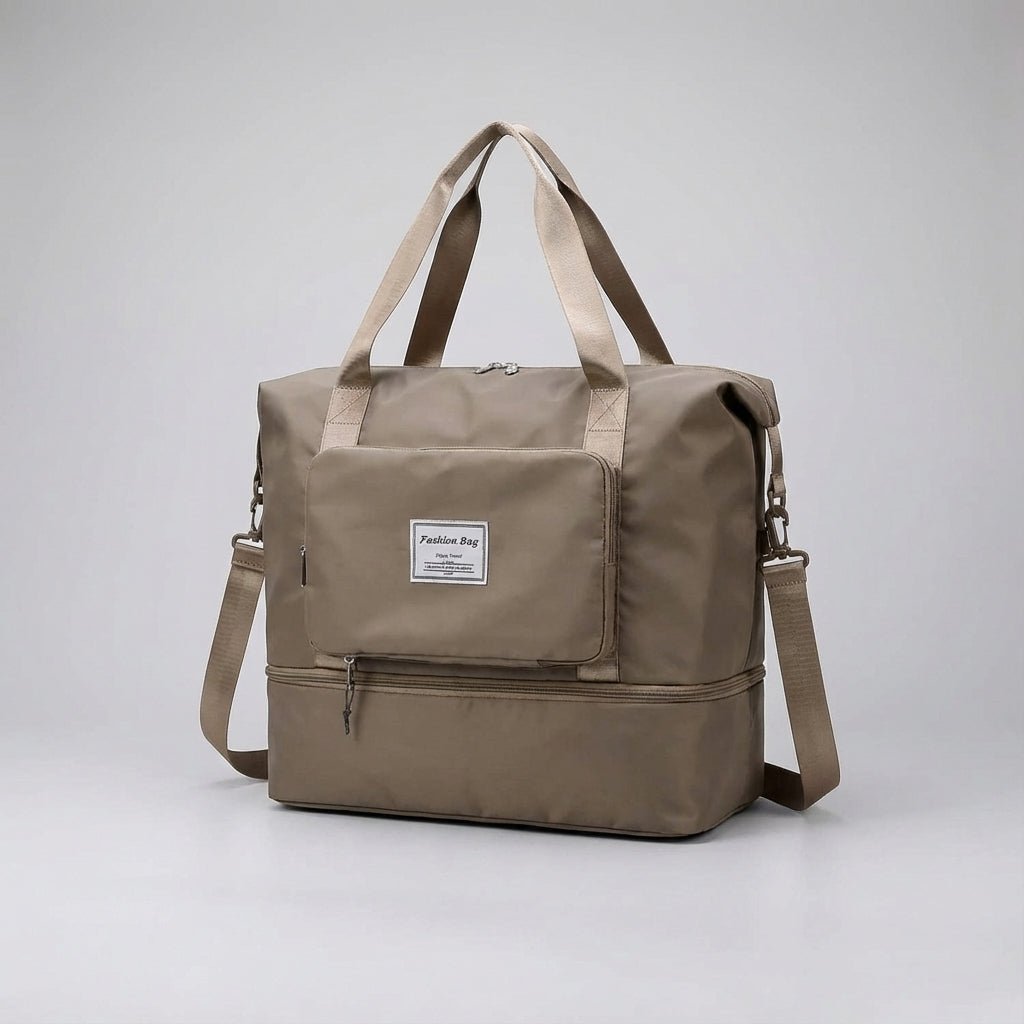 Uitbreidbare reistas van Oxford stof, perfect als opvouwbare duffeltas voor extra bagage.