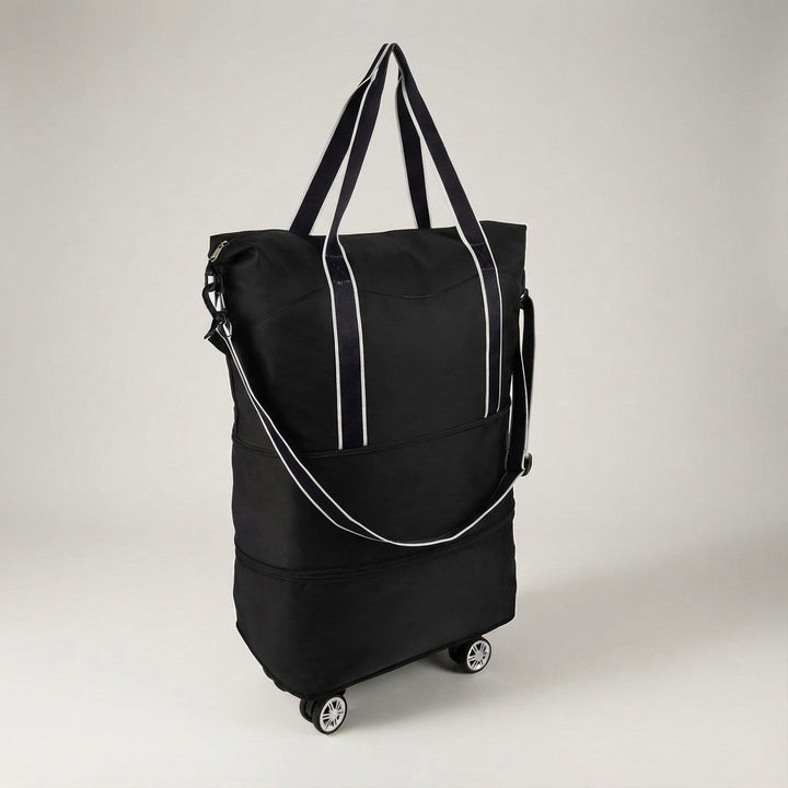 Ruime opvouwbare duffel tas GlideBag, perfect als handbagage, flexibele reistas of extra bagage koffer.