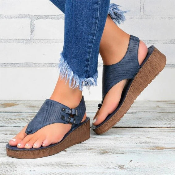 "Orthopedische dames sandalen met moderne, vrouwelijke look en comfort, perfect voor houding en pijnverlichting."