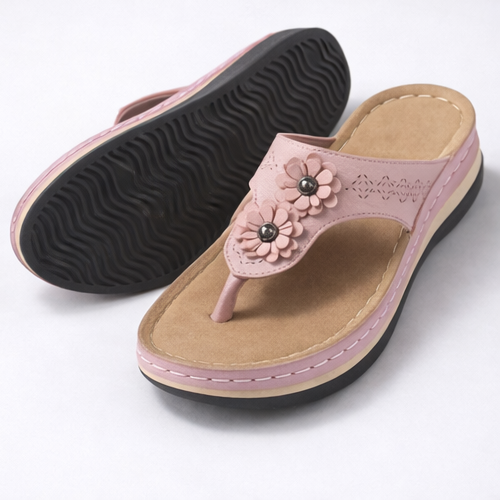 Dames orthopedische slippers Josine: uw oplossing voor voetpijn, dagelijks te dragen.