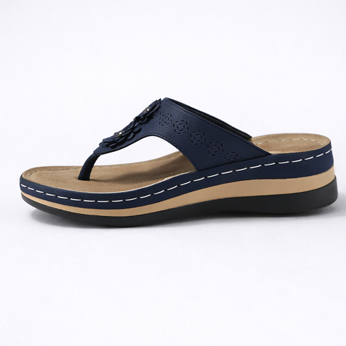 Modieuze Josine slippers voor dames, met orthopedische voordelen.