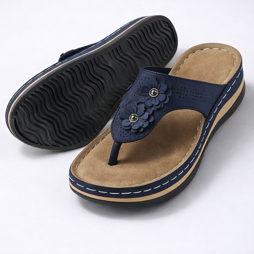 Stap in comfort met de Josine orthopedische dames slippers.