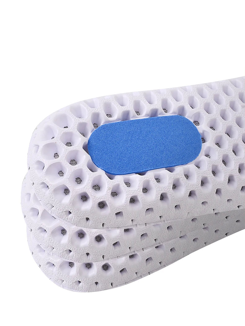 Ademende orthopedische gel inlegzolen; verminderen drukpunten, bieden comfort en effectieve pijnverlichting.