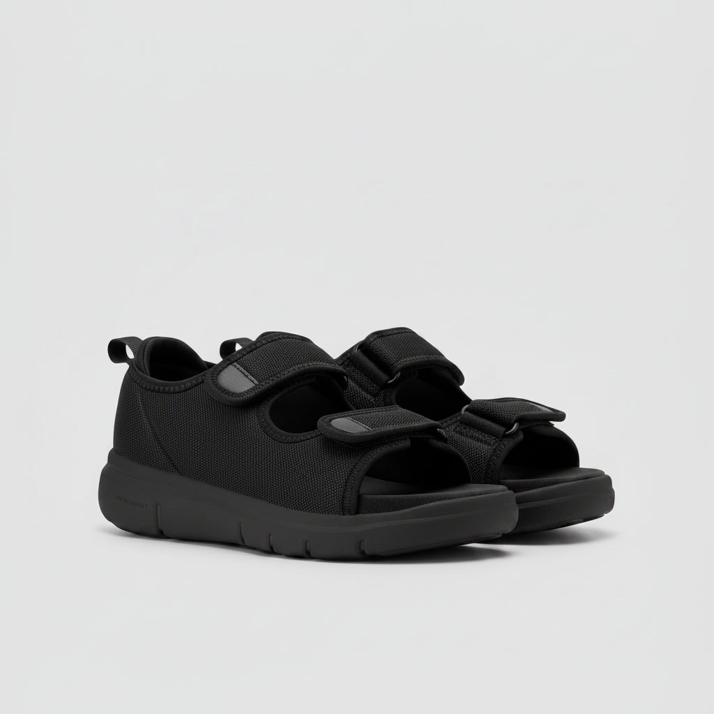 Orthopedische heren sandalen voor ultiem comfort en steun, ideaal bij voetpijn en hielspoor.