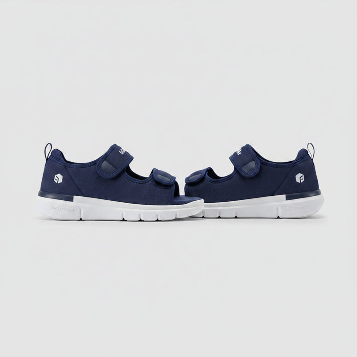 Verstelbare orthopedische heren sandalen, ademend en ondersteunend, voor een actieve zomer.