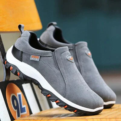Olavi Mannen Orthopedische Schoenen Grijs