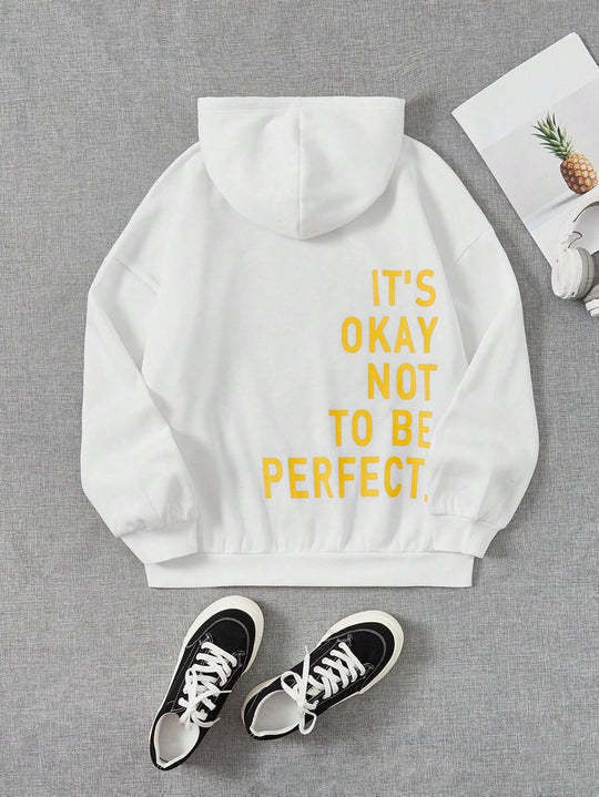Oversized dames hoodie in lichtblauw, comfortabele en modieuze pasvorm, ideaal voor casual dagelijks gebruik. Vrouwelijke sti