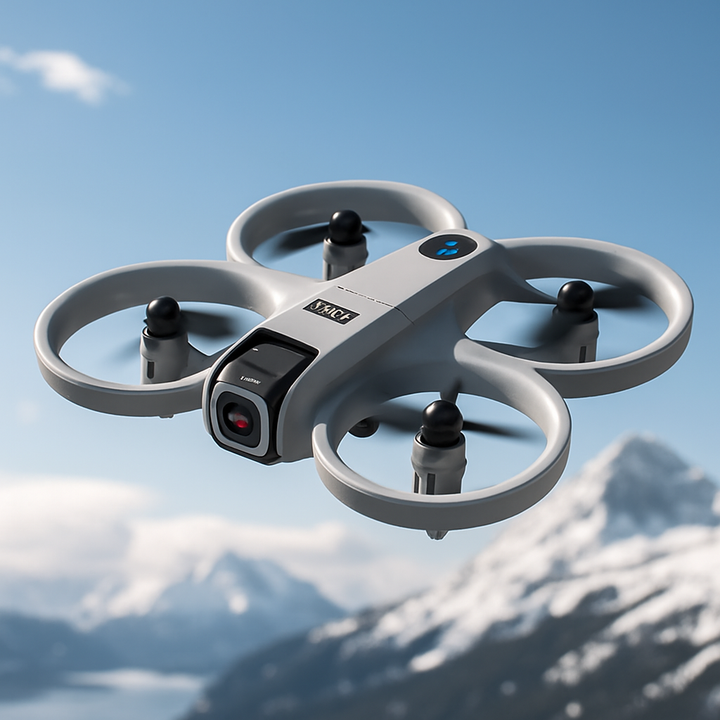 Professionele 8K UHD opvouwbare drone met GPS en hindernisvermijding, ideaal voor luchtfotografie en video.