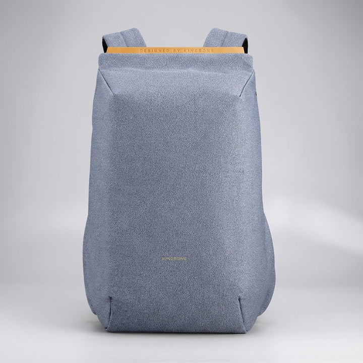 Stijlvolle zwarte FlexPorter laptoprugzak, geschikt voor 15 inch, veelzijdig voor professionele en reis doeleinden.