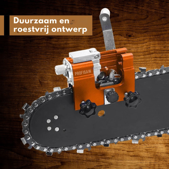 Universele ProfiSaw kettingslijper voor diverse kettingzagen; ideaal voor scherp en duurzaam zaaggereedschap.