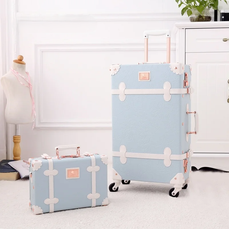 Retro Hardcase Kofferset Valencia voor stijlvol reizen. Duurzame vintage bagage set.