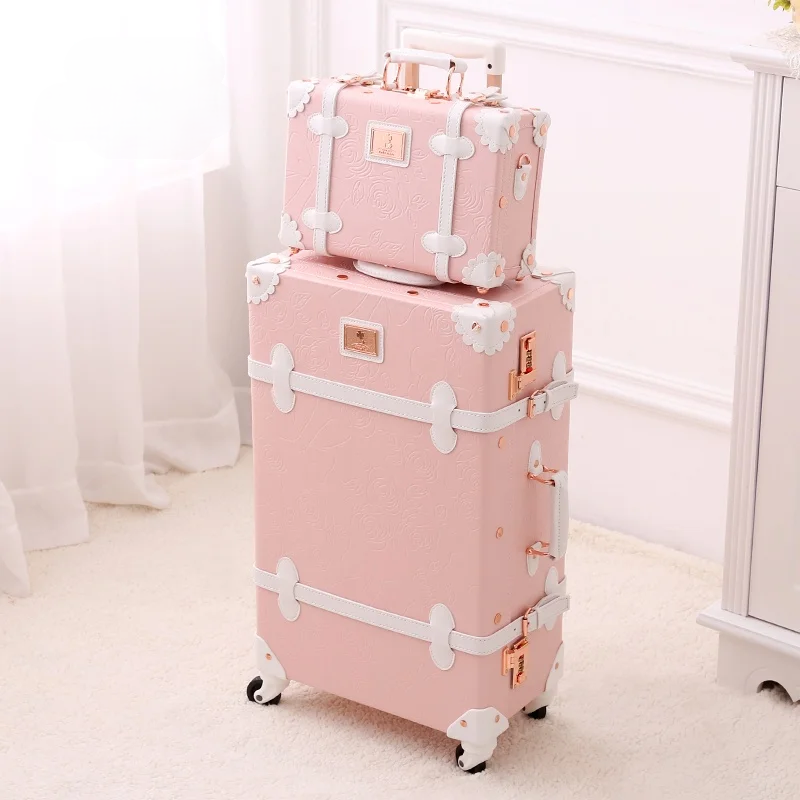 Premium retro hardcase kofferset Valencia. Vintage reisbagage die duurzaamheid en stijl combineert.